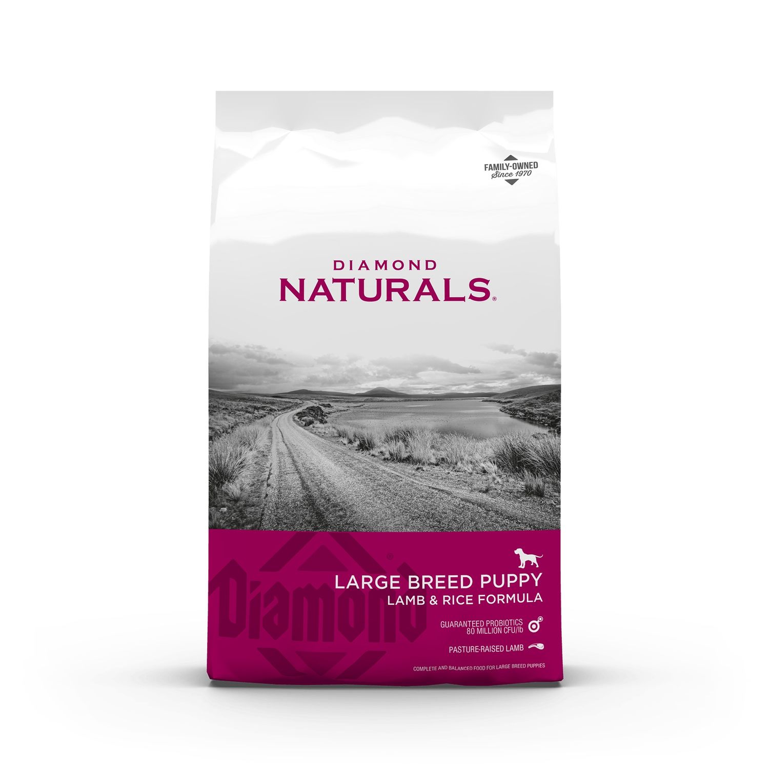 Diamond Naturals Puppy Large Breed Lamb &amp; Rice Dry Dog Food, Size: 40lb