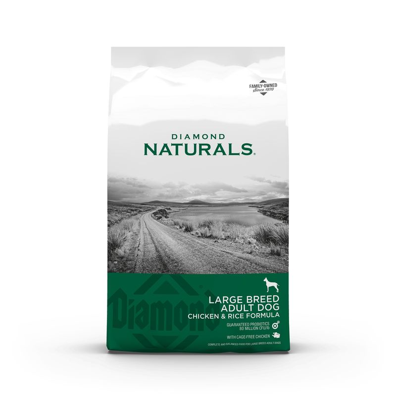 Diamond Naturals Large Breed Chicken &amp; Rice Dry Dog Food