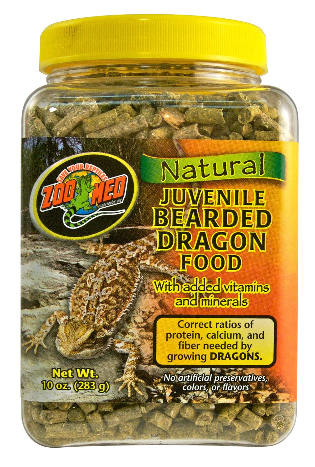 Zoo Med Juvenile Bearded Dragon Food, Size: 10oz