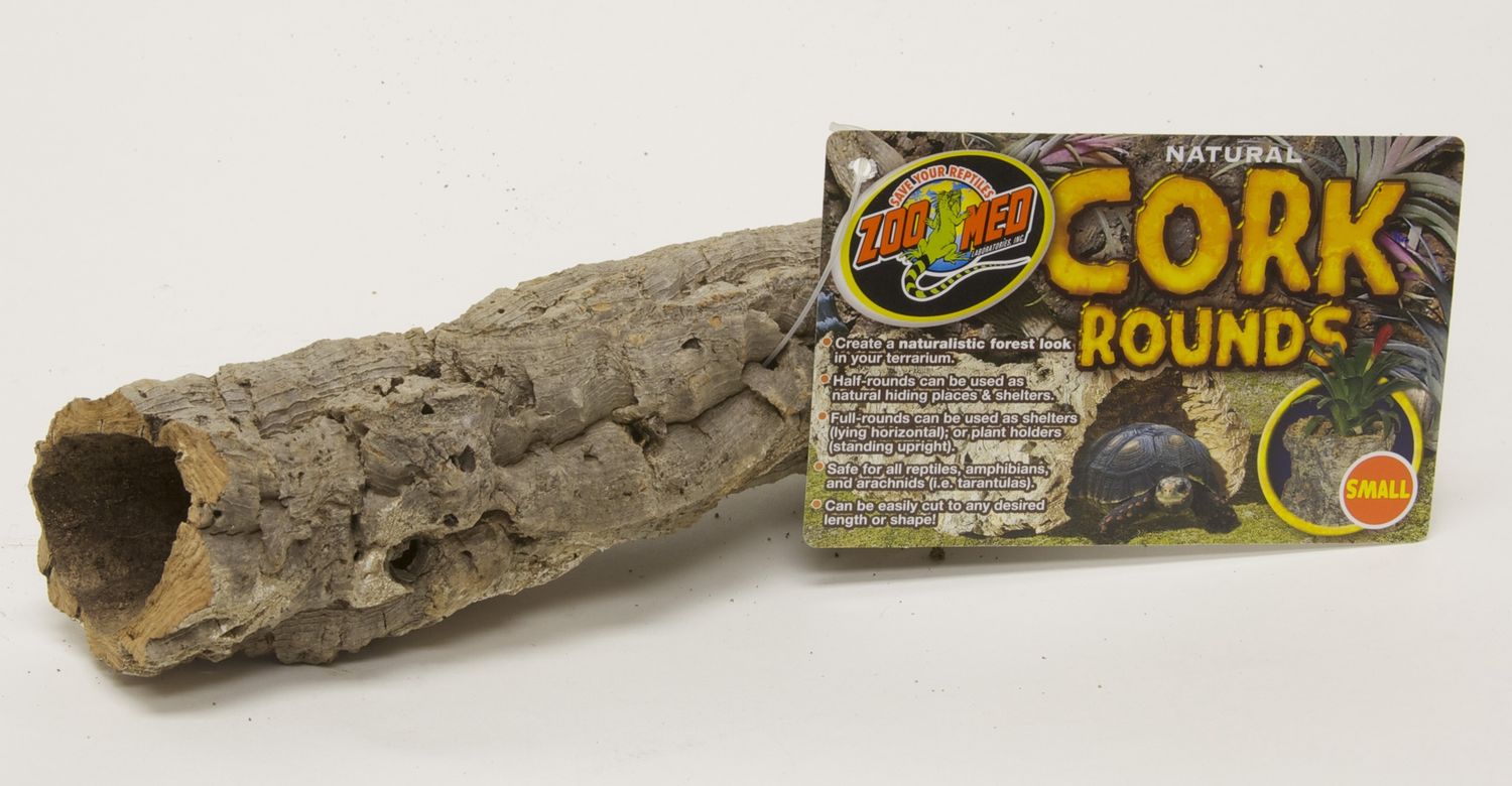 Zoo Med Natural Cork Round, Size: Small