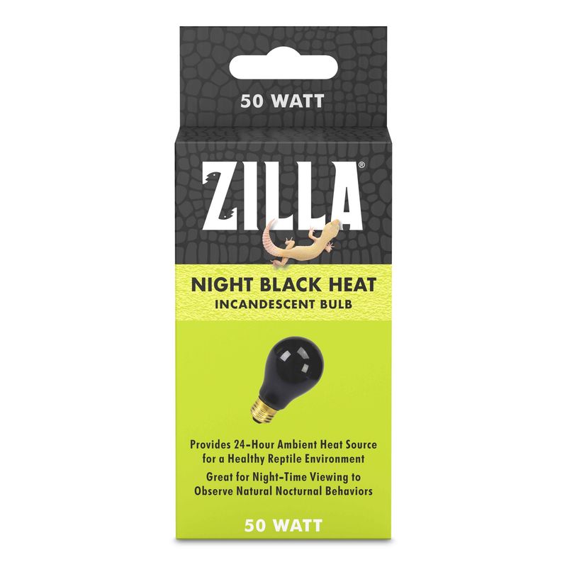 Zilla Night Black Heat Incandescent Bulb