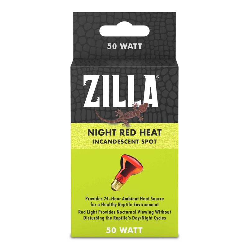 Zilla Night Red Heat Incandescent Spot Bulb