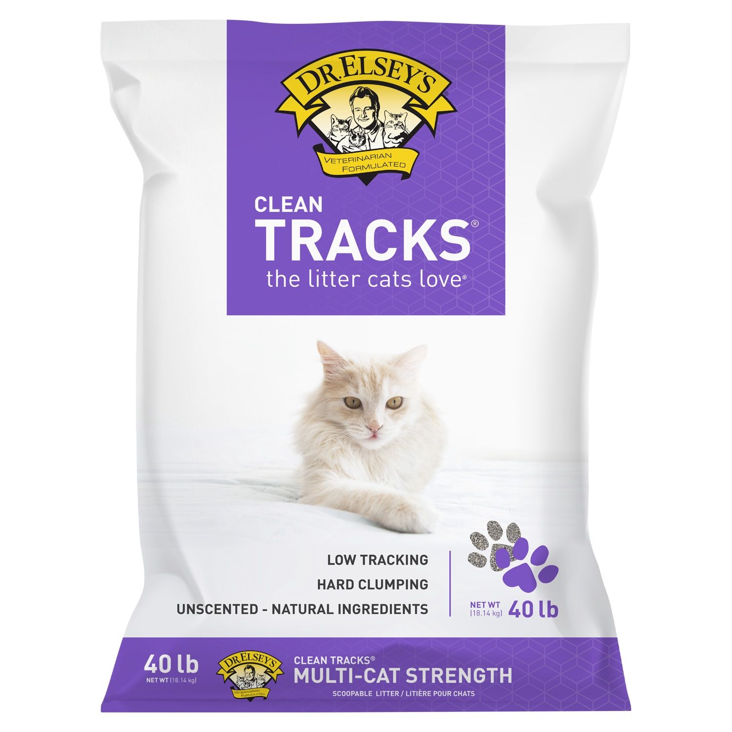 Dr. Elsey&#39;s Clean Tracks Litter, Size: 40lb