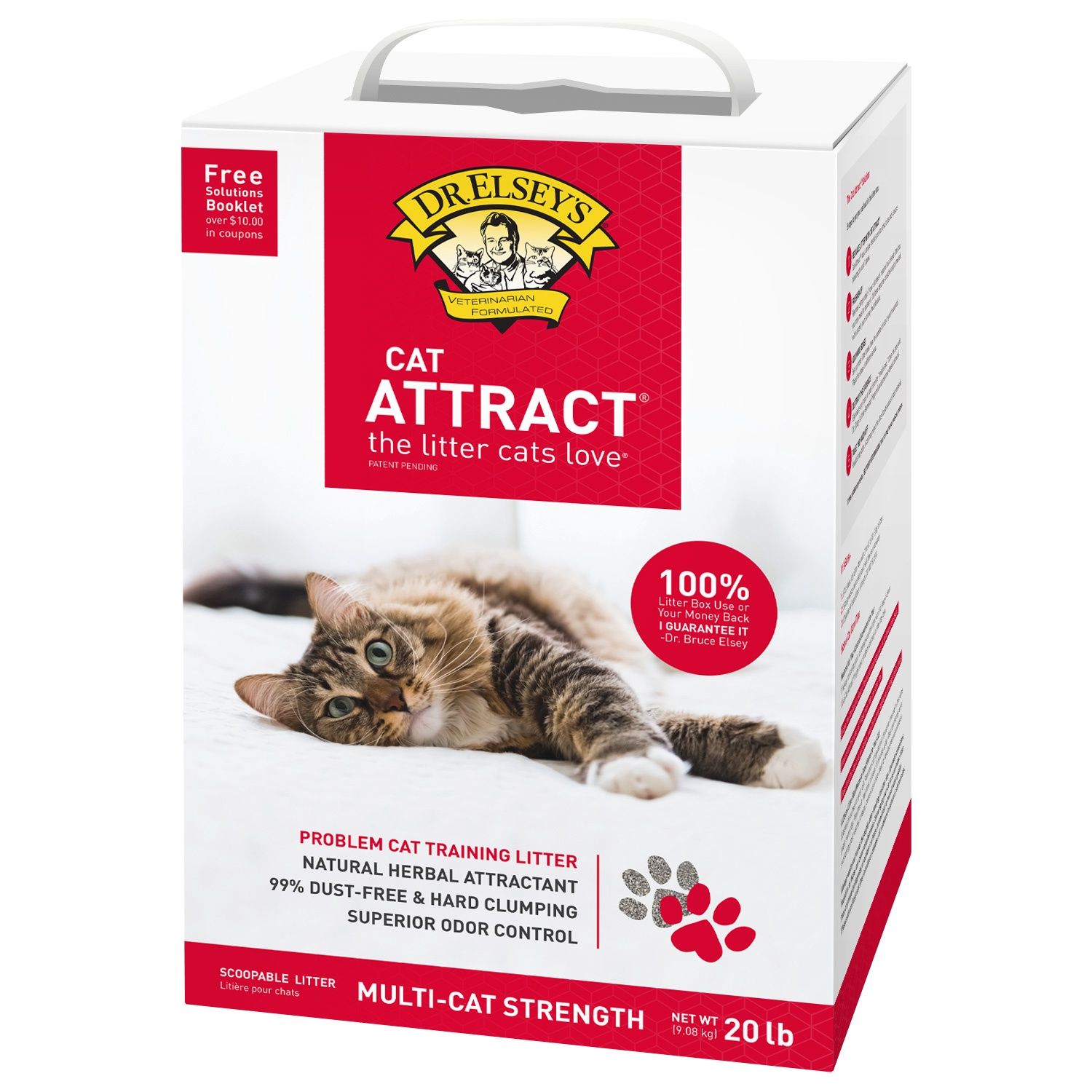 Dr. Elsey&#39;s Cat Attract Litter, Size: 20lb