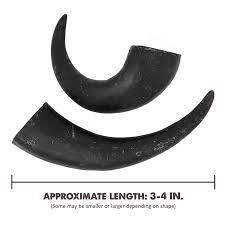 peaksNpaws Water Buffalo Horn All Natural Dog Chew, Size: Small