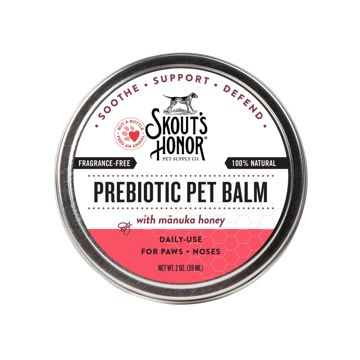 Skout&#39;s Honor Prebiotic Pet Balm, Size: 2oz