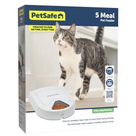 PetSafe 5 Meal Programmable, Automatic Cat and Dog Feeder