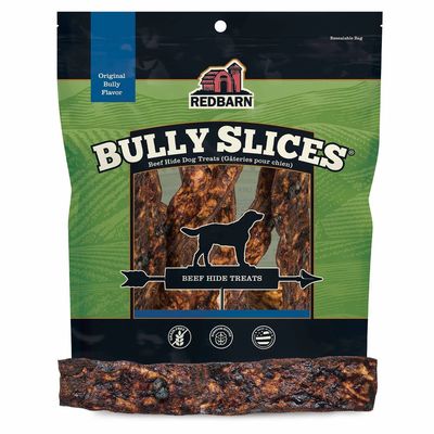 Redbarn Bully Slices Dog Chew Treats Bully Flavor 9oz.