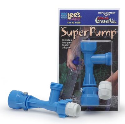 Lee's Aquarium &amp; Pet Products Ultimate Gravel Vac Super Pump - Replacement Part