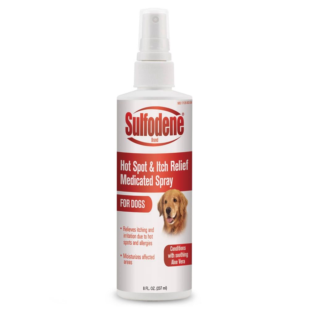 Farnam Sulfodene Hot Spot &amp; Itch Releif Medicated Spray for Dogs 8oz.
