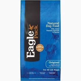 Eagle Pack Original Adult Chicken Meal and Pork Meal Dry Dog Food 30lb. bag