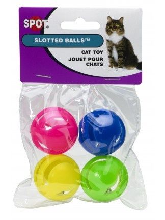 Spot Slotted Balls Cat Toys