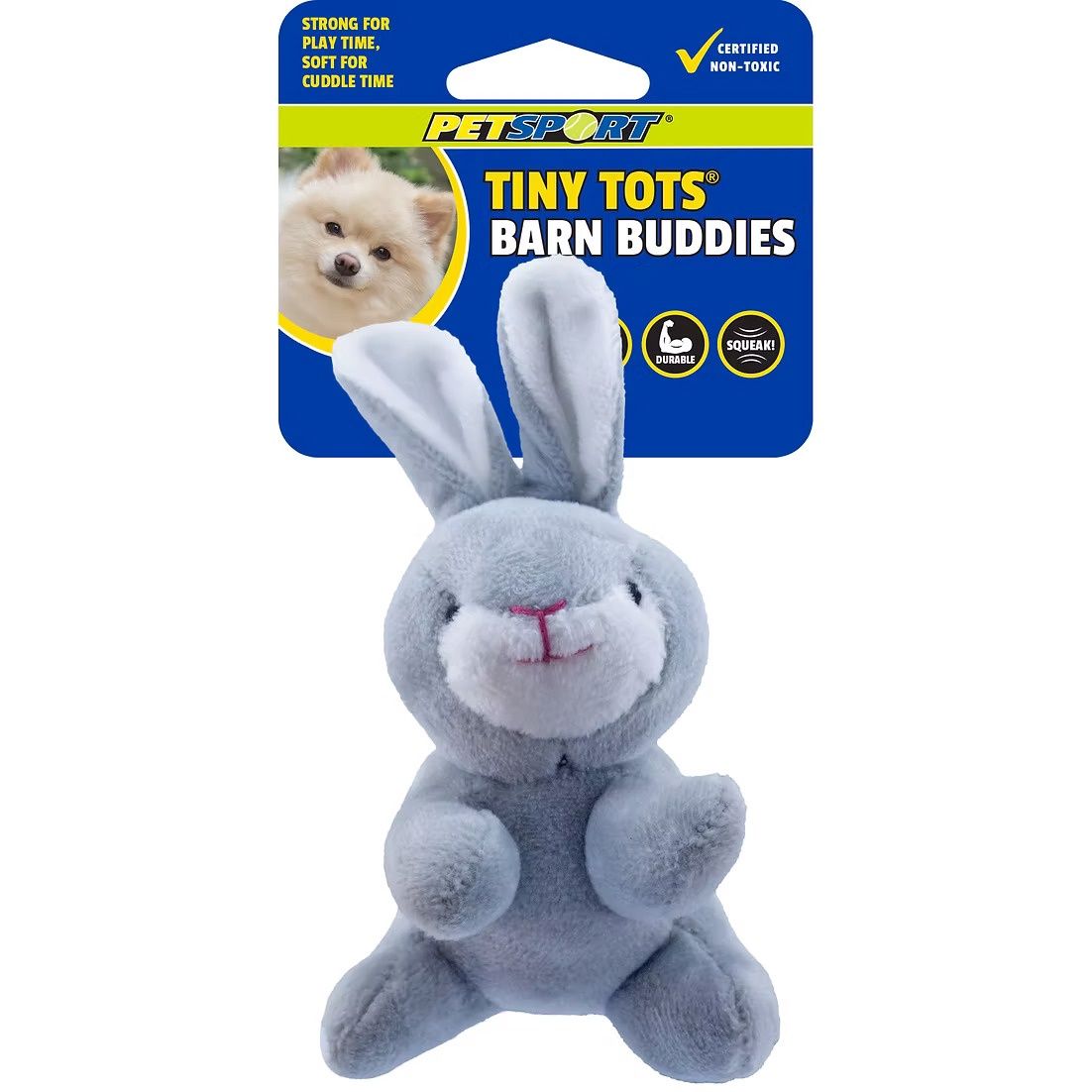 Petsport Tiny Tots Barn Buddies Assorted Plush Dog Toy
