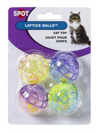 Spot Lattice Balls Cat Toys