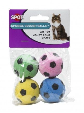 Spot Sponge Soccer Balls Cat Toys