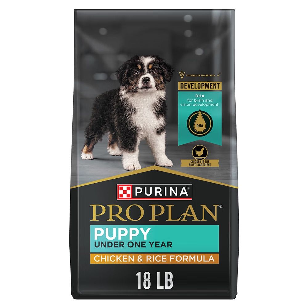 Pro Plan Puppy Chicken &amp; Rice Dry Dog Food, Size: 6lb