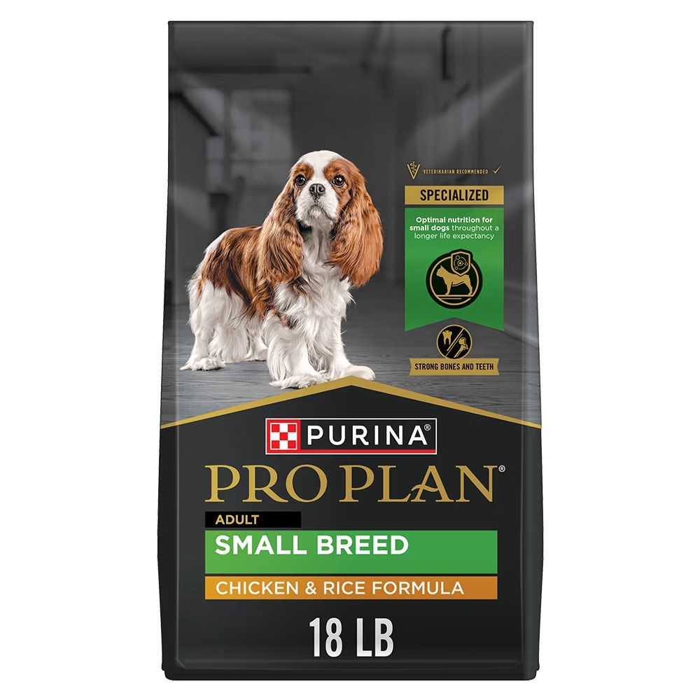 Pro Plan Adult Small Breed Chicken &amp; Rice Dry Dog Food, Size: 6lb