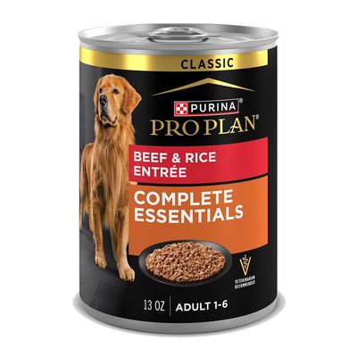 Pro Plan Adult Beef &amp; Rice Entrée Wet Dog Food
