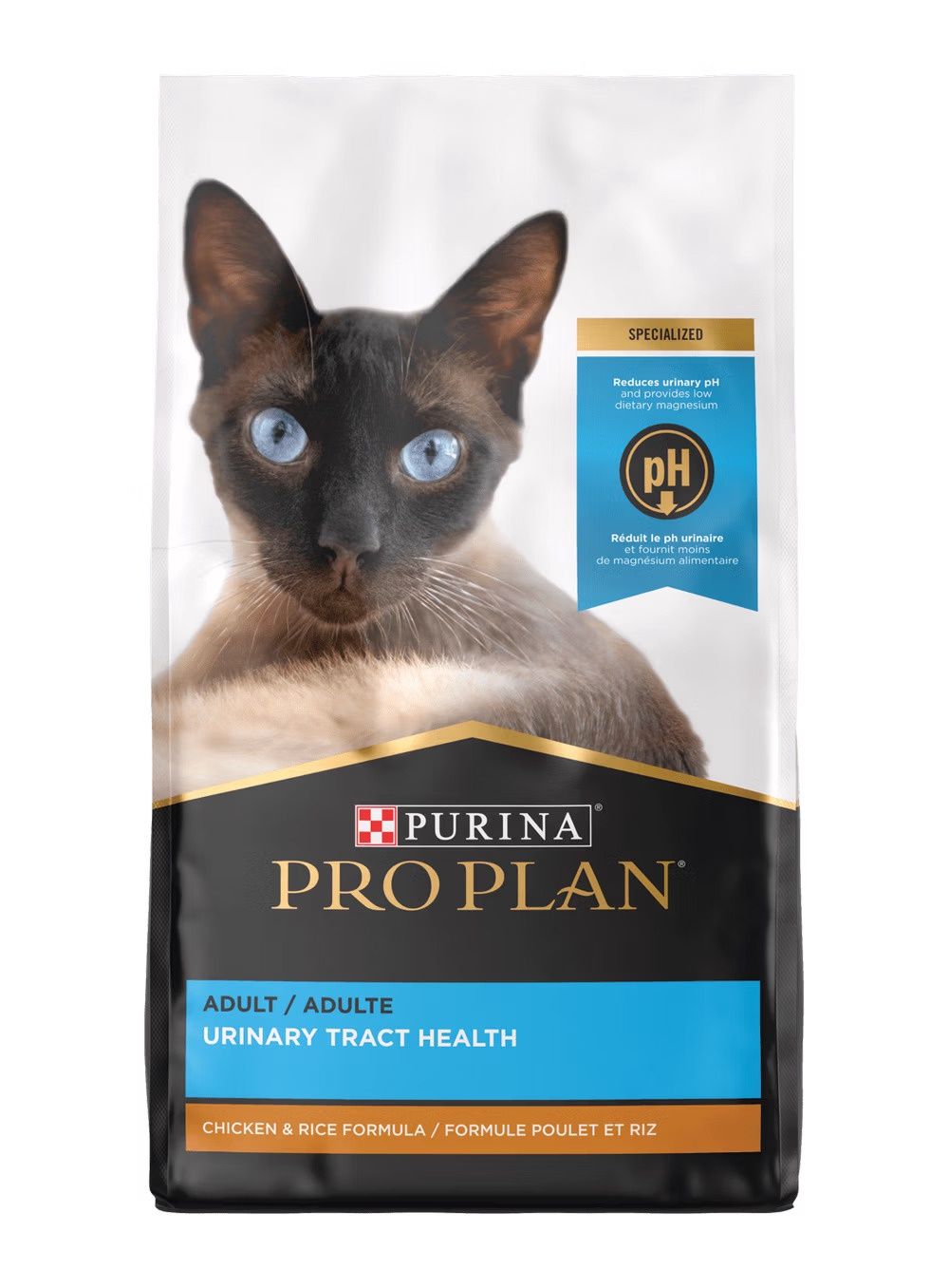 Pro Plan Adult Urinary Tract Health Chicken &amp; Rice Dry Cat Food, Size: 7lb