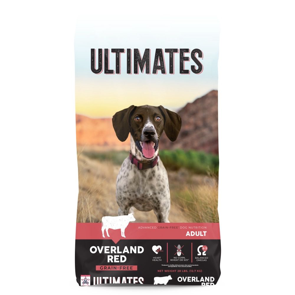 Ultimates Overland Red Grain Free Dry Dog Food, Size: 28lb