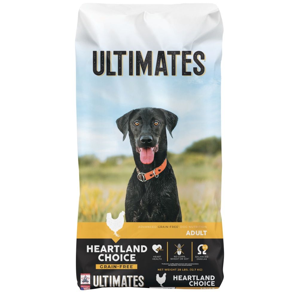 Ultimates Heartland Choice Grain Free Dry Dog Food, Size: 28lb
