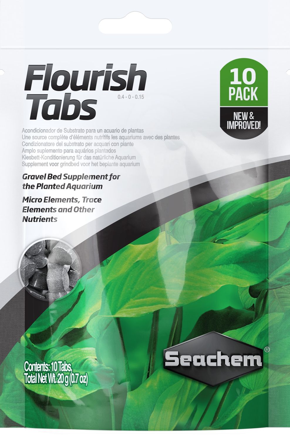 SeaChem Flourish Tabs Plant Supplement 10 Pack