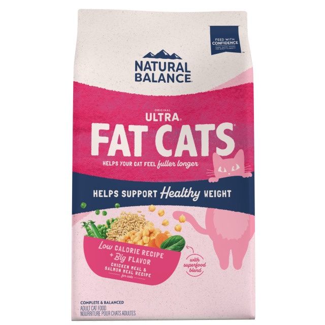 Natural Balance Fat Cats Dry Cat Food, Size: 6lb