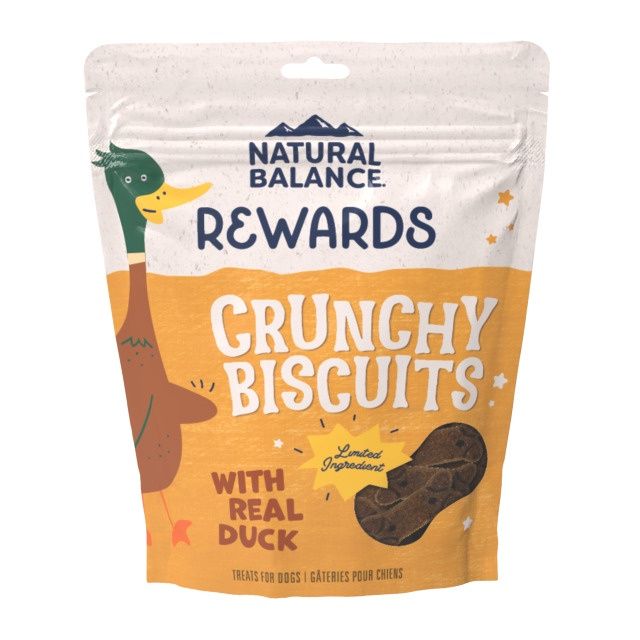 Natural Balance Rewards Duck Crunchy Dog Biscuits