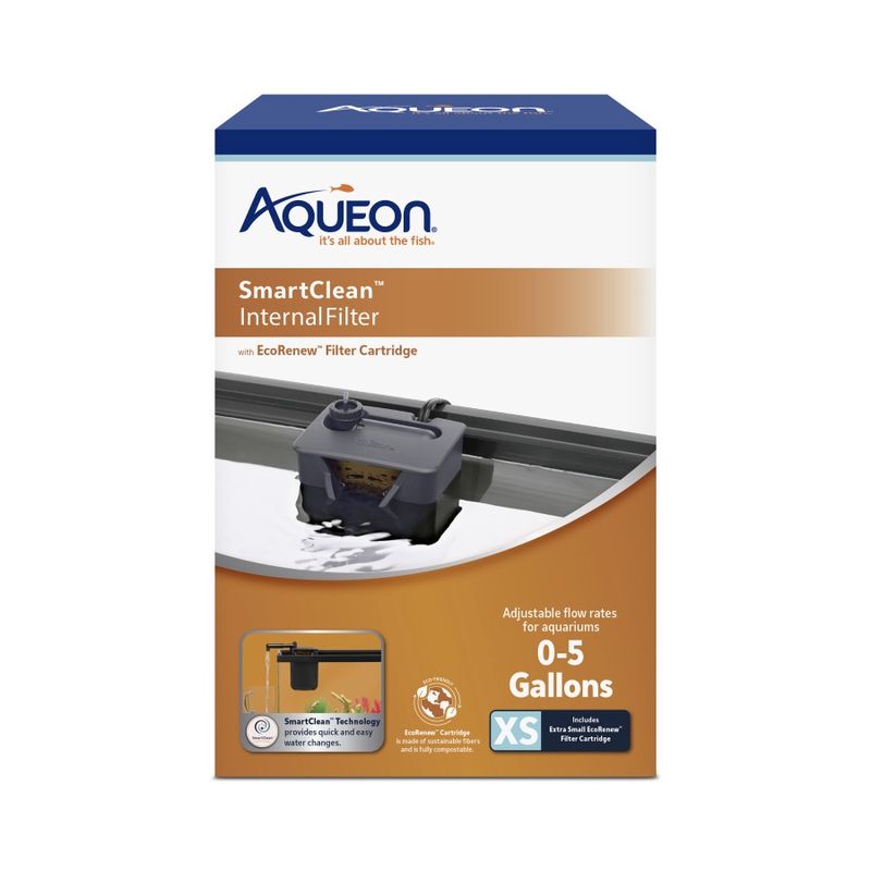 Aqueon QuietFlow Internal Filter with SmartClean Technology X-Small
