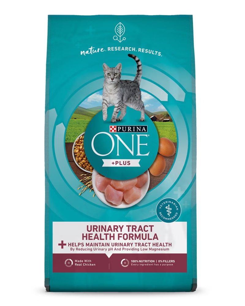 Purina ONE +Plus Urinary Tract Health Formula Dry Cat Food, Size: 7lb