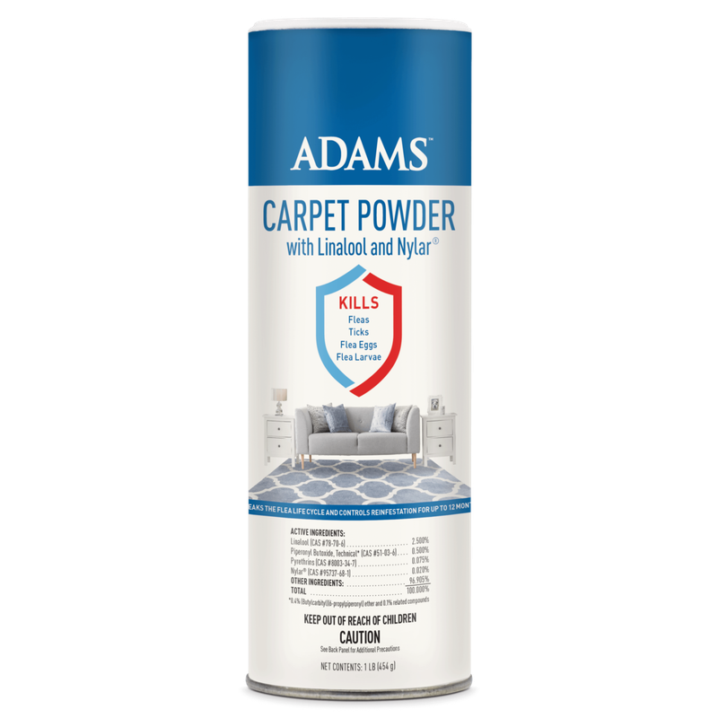 Adams Flea and Tick Carpet Powder