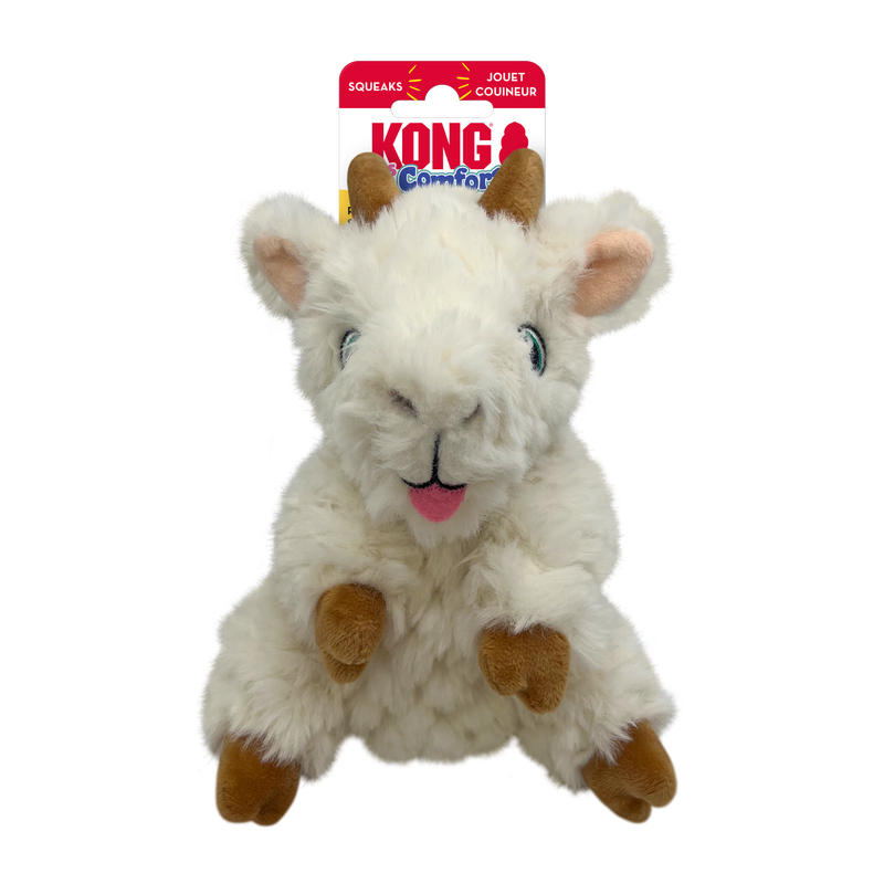 KONG Comfort Tykes Goat Dog Toy