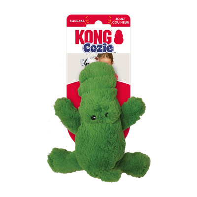 KONG Cozie Ali Alligator Small Dog Toy