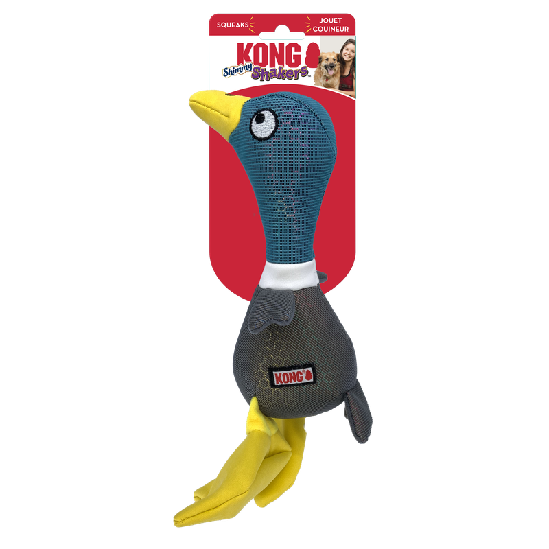 KONG Shakers Shimmy Mallard Medium Dog Toy