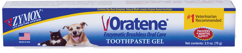 Zymox Oratene Toothpaste Gel 2.5oz.