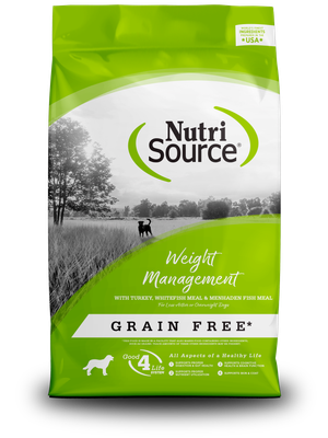 NutriSource Weight Management Grain Free Dry Dog Food