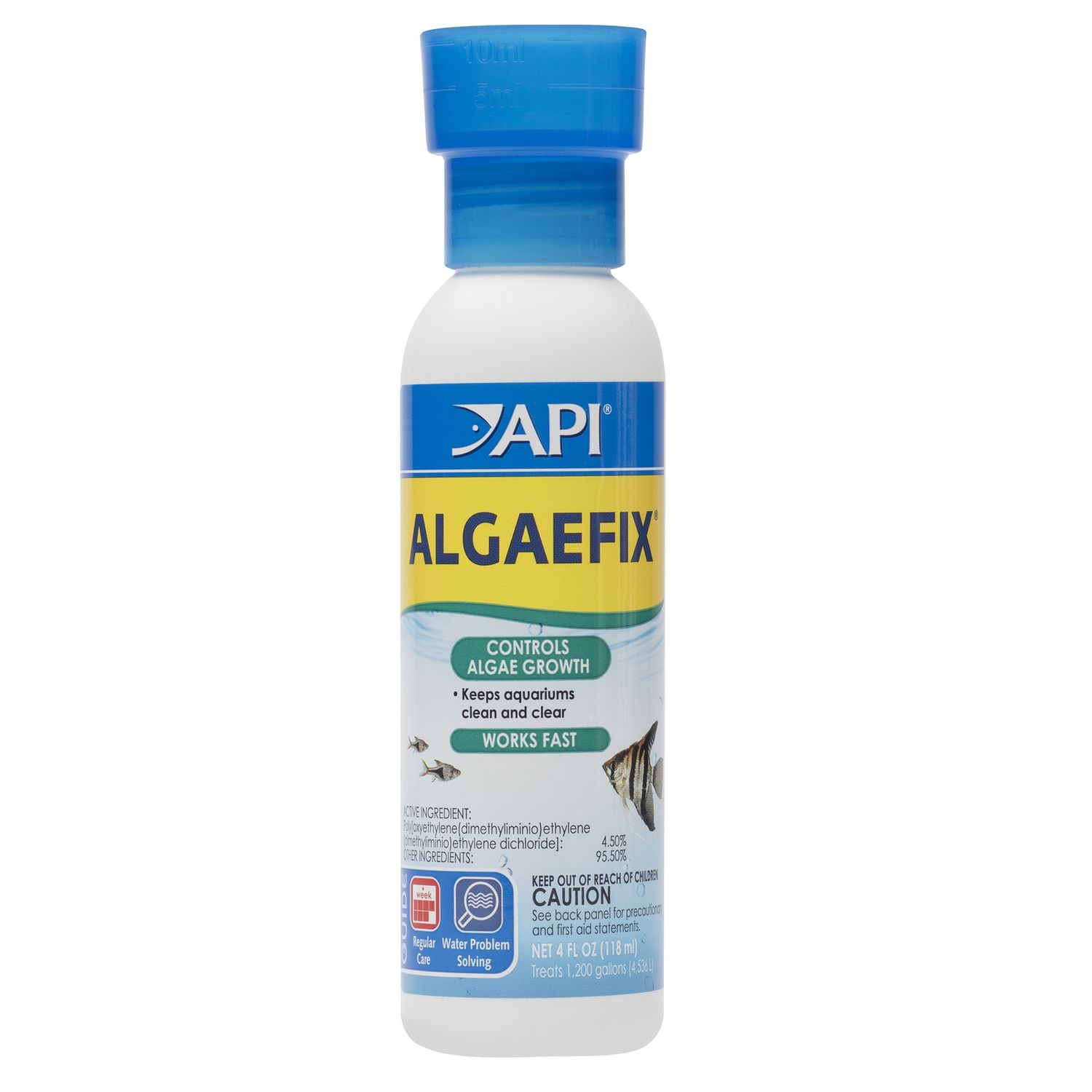 API AlgaeFix Freshwater Aquarium Alge Control, Size: 4 oz.