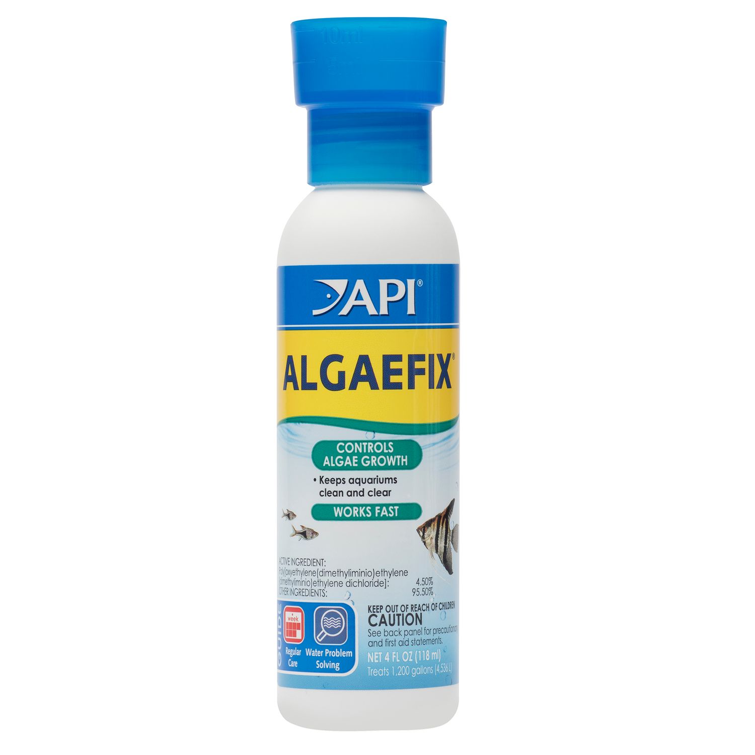 API AlgaeFix Freshwater Aquarium Alge Control, Size: 4oz