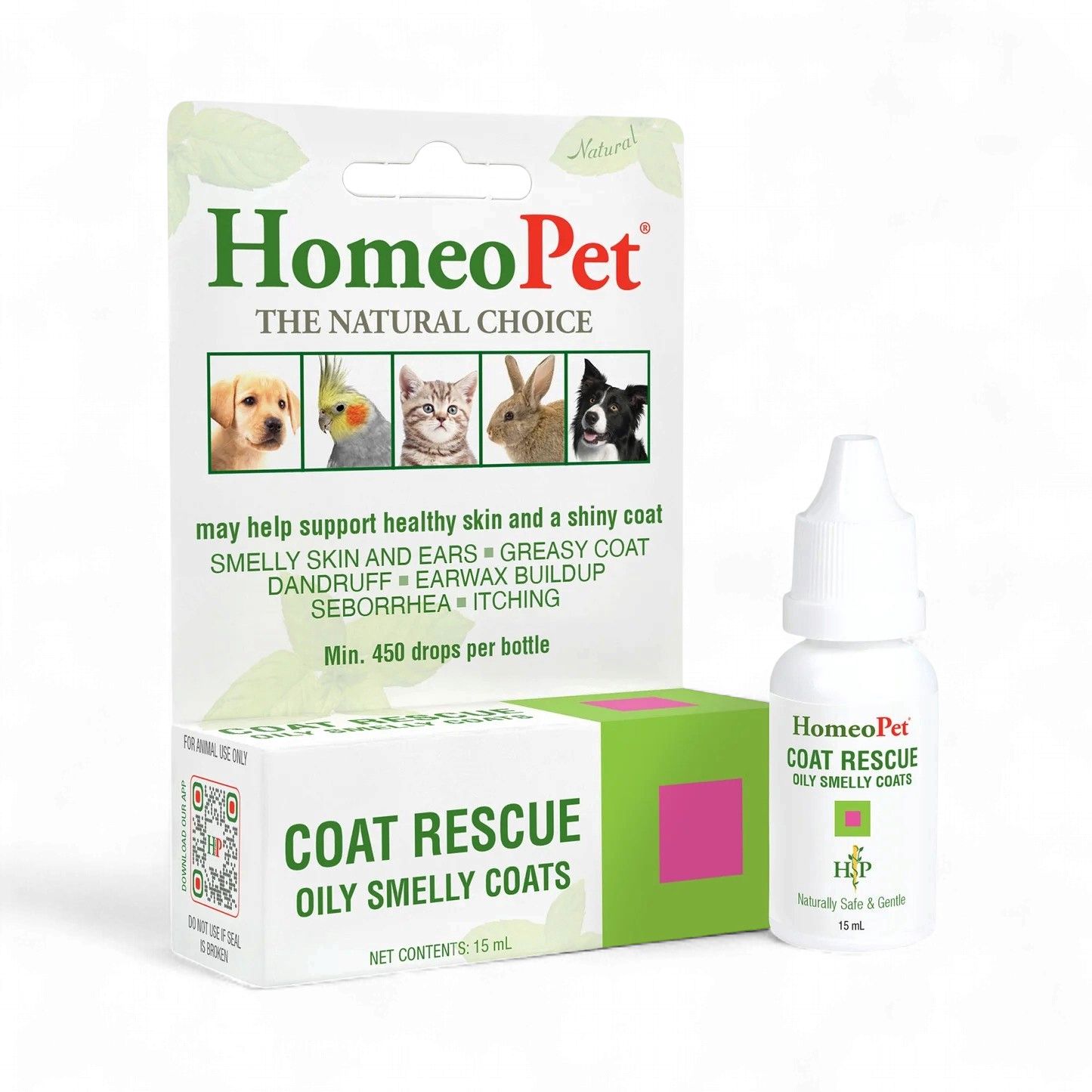 HomeoPet The Natural Choice Coat Rescue 15ml