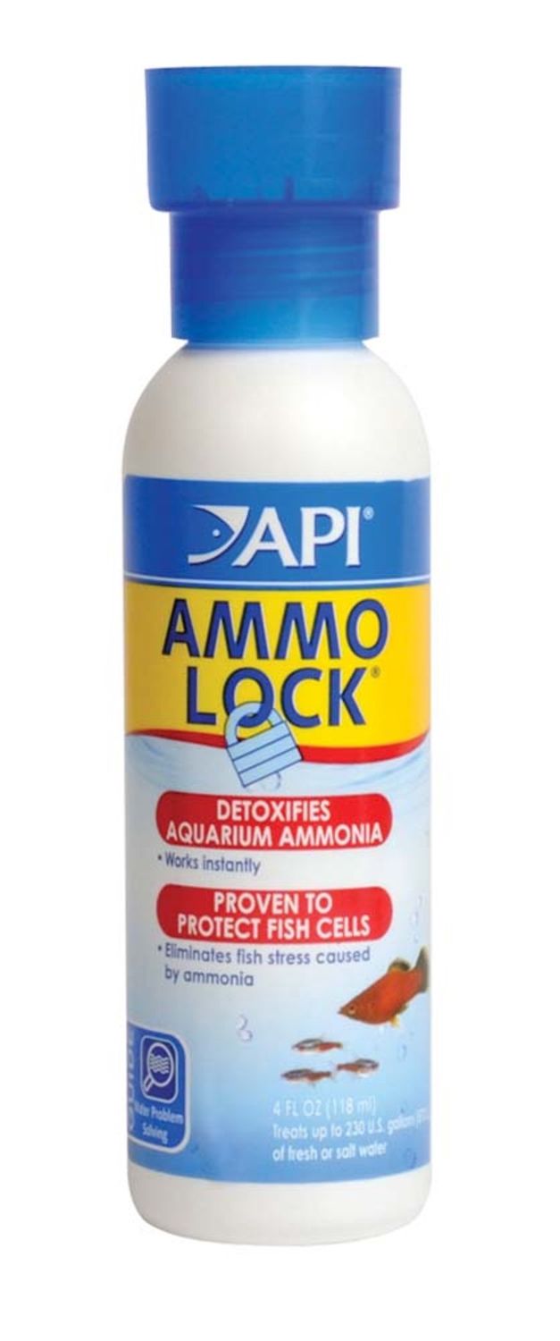 API Ammo Lock Freshwater &amp; Saltwater Ammonia Detoxifier, Size: 4 oz.