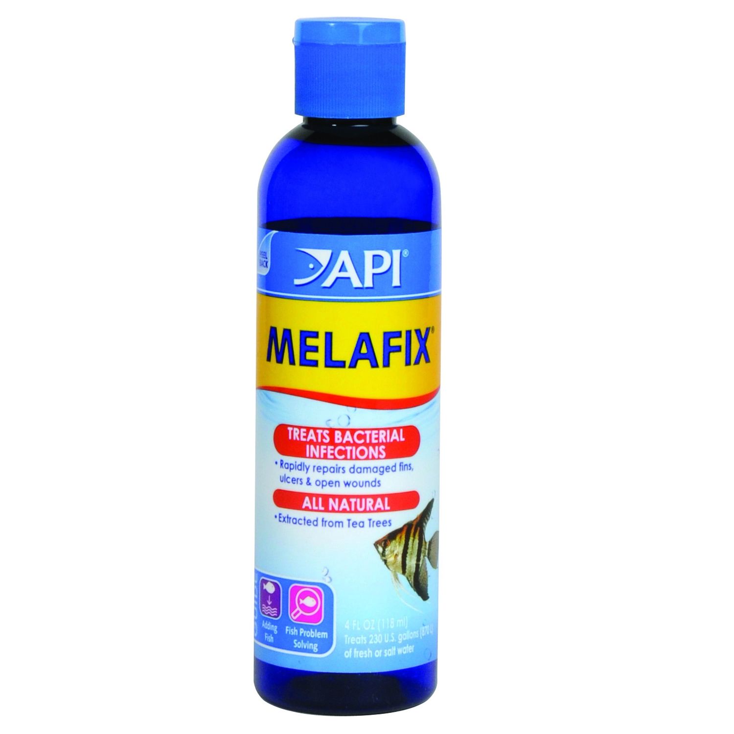 API Melafix Freshwater Fish Bacterial Infection Remedy, Size: 4oz