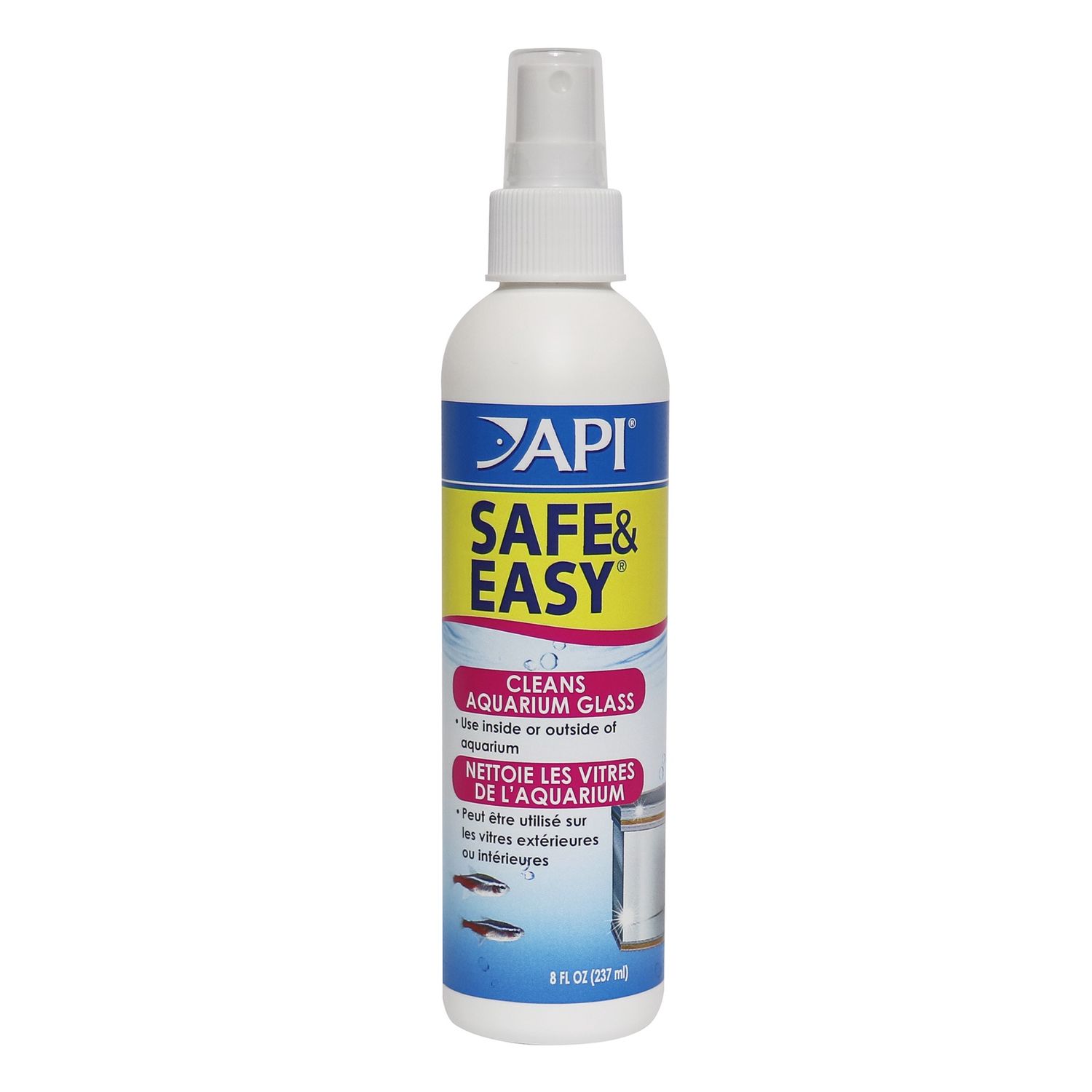 API Safe &amp; Easy Aquarium Cleaner Spray, Package Size: 8oz