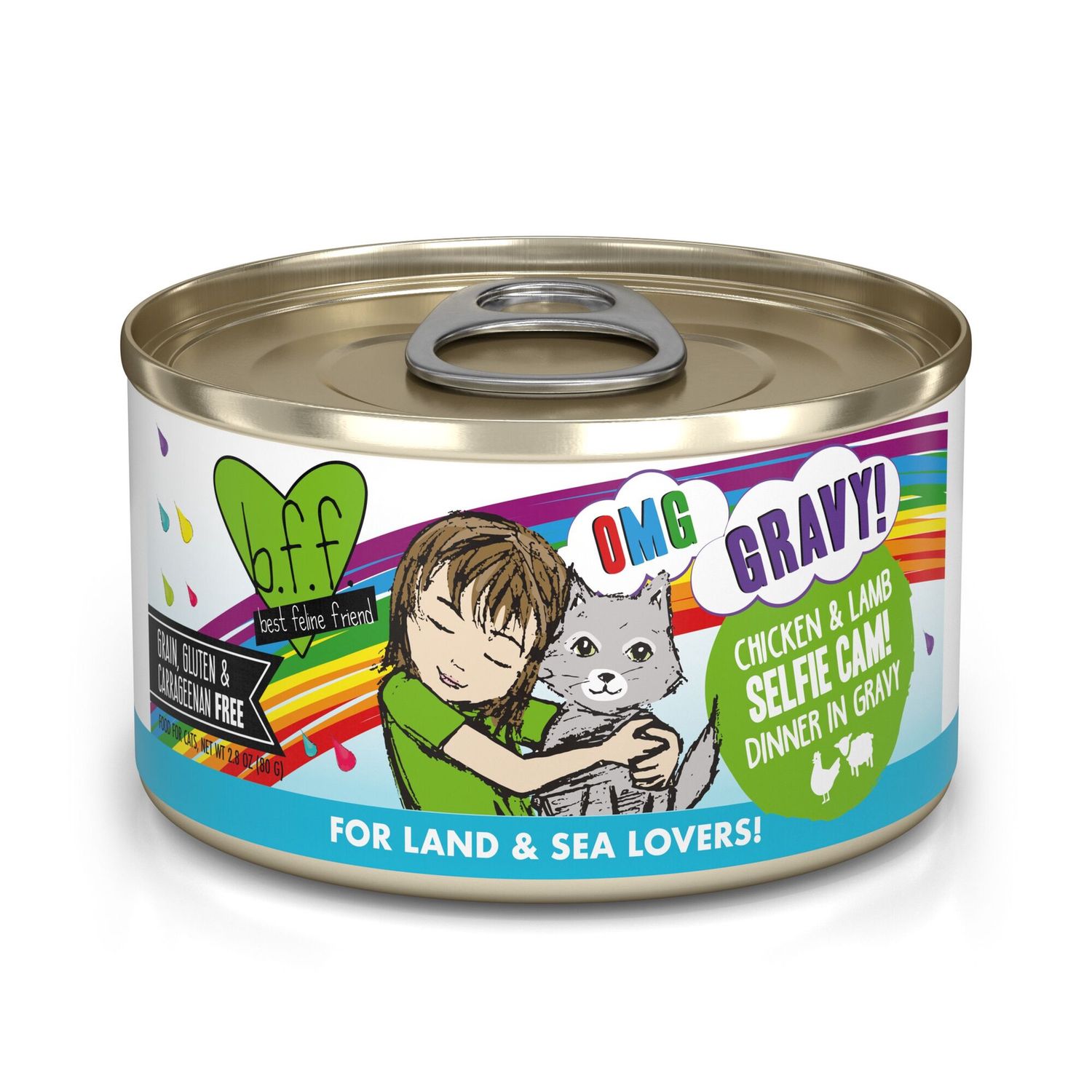 Weruva BFF OMG Selfie Cam! Wet Cat Food, Size: 2.8oz