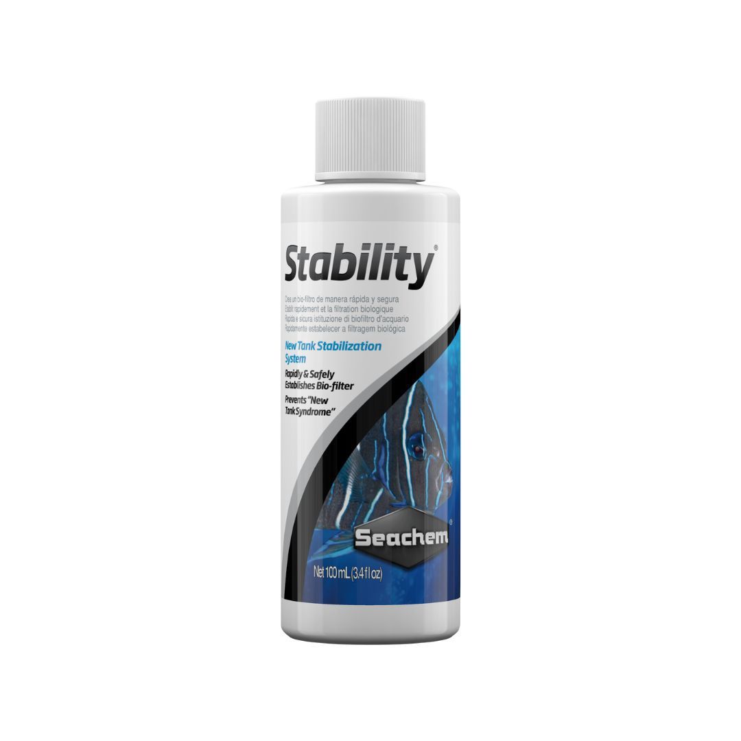 SeaChem Stability Biological Water Conditioner, Size: 100ml/3.4 oz.
