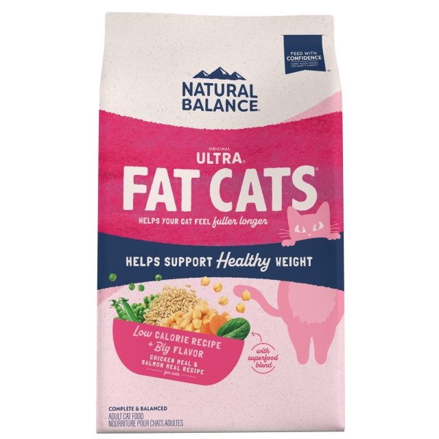 Natural Balance Fat Cats Dry Cat Food, Size: 6lb