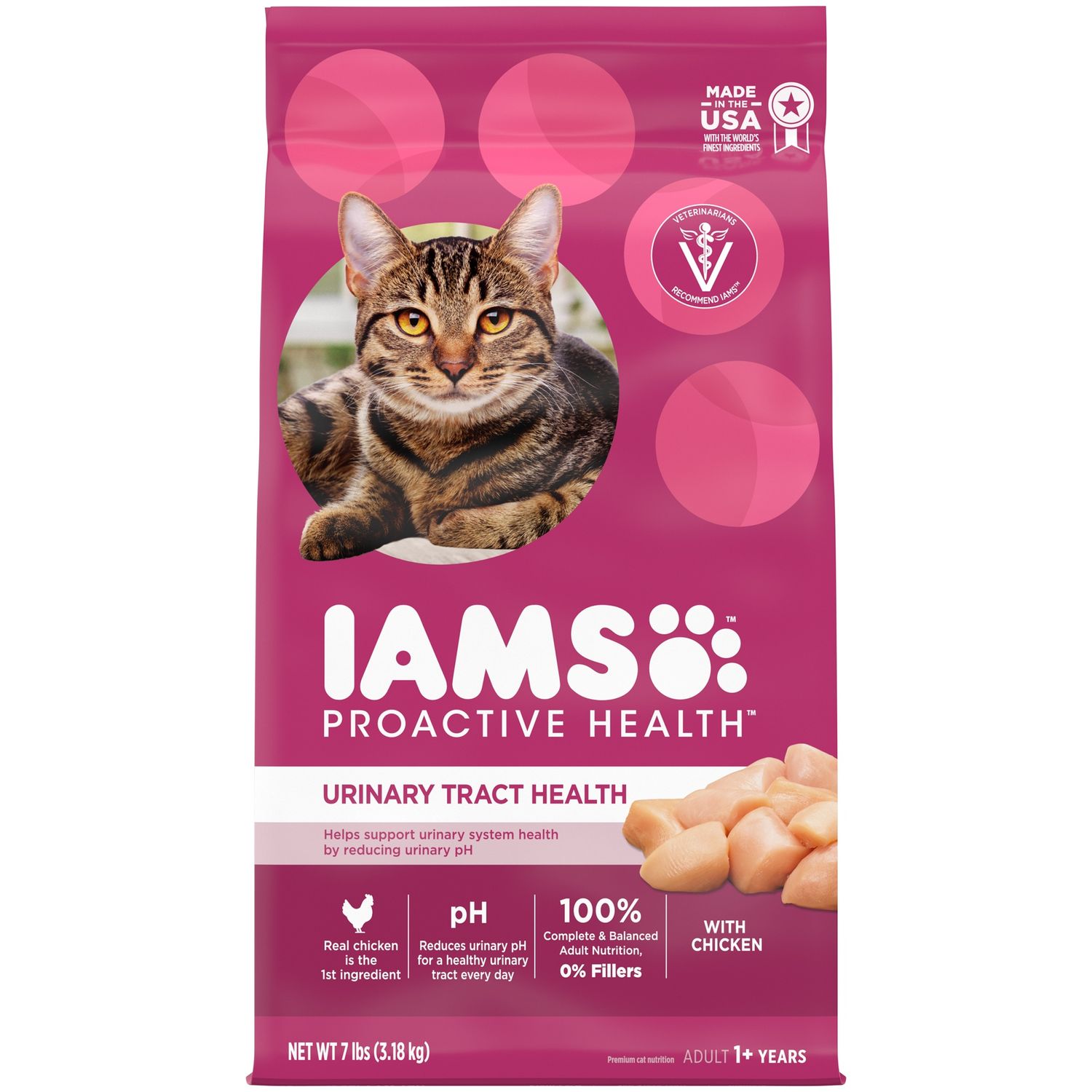 Iams Proactive Health Urinary Tract Health Dry Cat Food, Size: 7lb