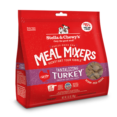 Stella &amp; Chewy's Tantalizing Turkey Meal Mixers Freeze-Dried Dog Food Topper