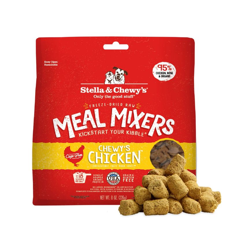 Stella &amp; Chewy's Chewy's Chicken Meal Mixers Freeze-Dried Raw Dog Food Topper
