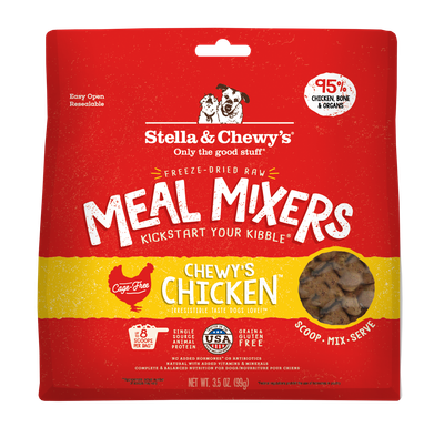 Stella &amp; Chewy's Chewy's Chicken Meal Mixers Freeze-Dried Dog Food Topper