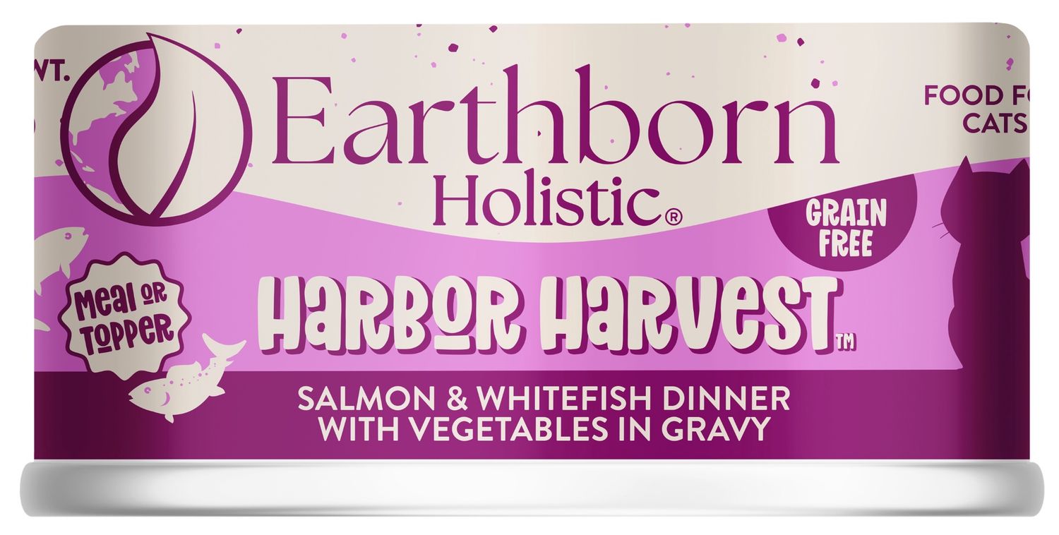 Earthborn Holistic Harbor Harvest Wet Cat Food, Size: 3oz